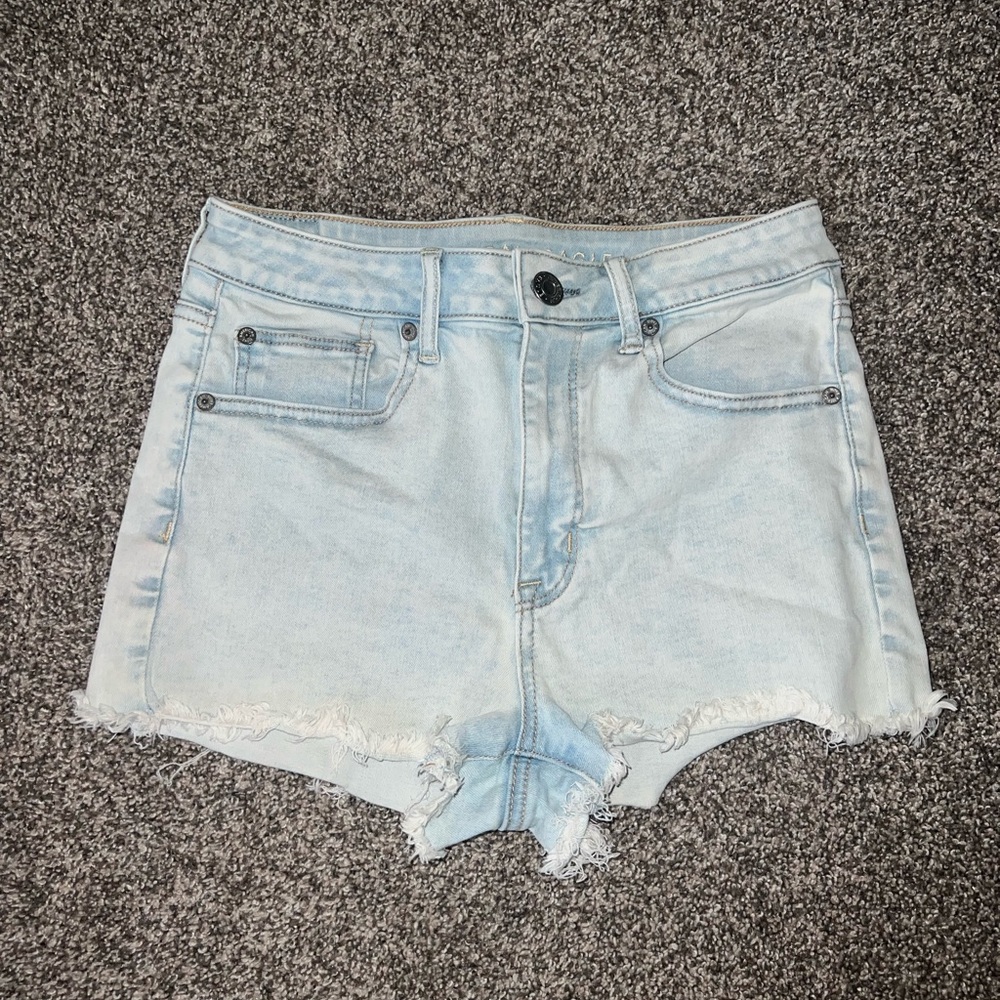 American Eagle Light Wash Shorts